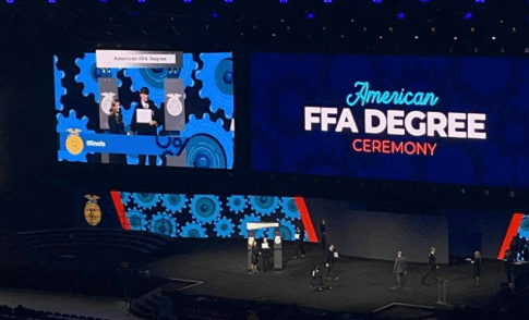 Receiving The American FFA&nbsp;Degree